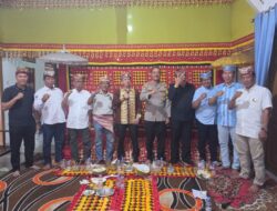 Silaturahmi di Lamban Balak, Kapolres Lampung Selatan Bangun Kemitraan dengan Tokoh Adat