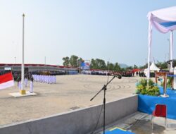 Merah Putih Menyala dari Beranda Sumatra, Menara Siger Jadi Panggung HUT ke-81 Kemerdekaan RI di Lampung Selatan