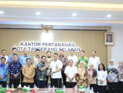 Kunjungan Komparatif & Studi Tiru Integrasi NIB dan NOP bersama BPPRD Kabupaten Lampung Selatan ke Kantor Pertanahan Kota Tangerang Selatan
